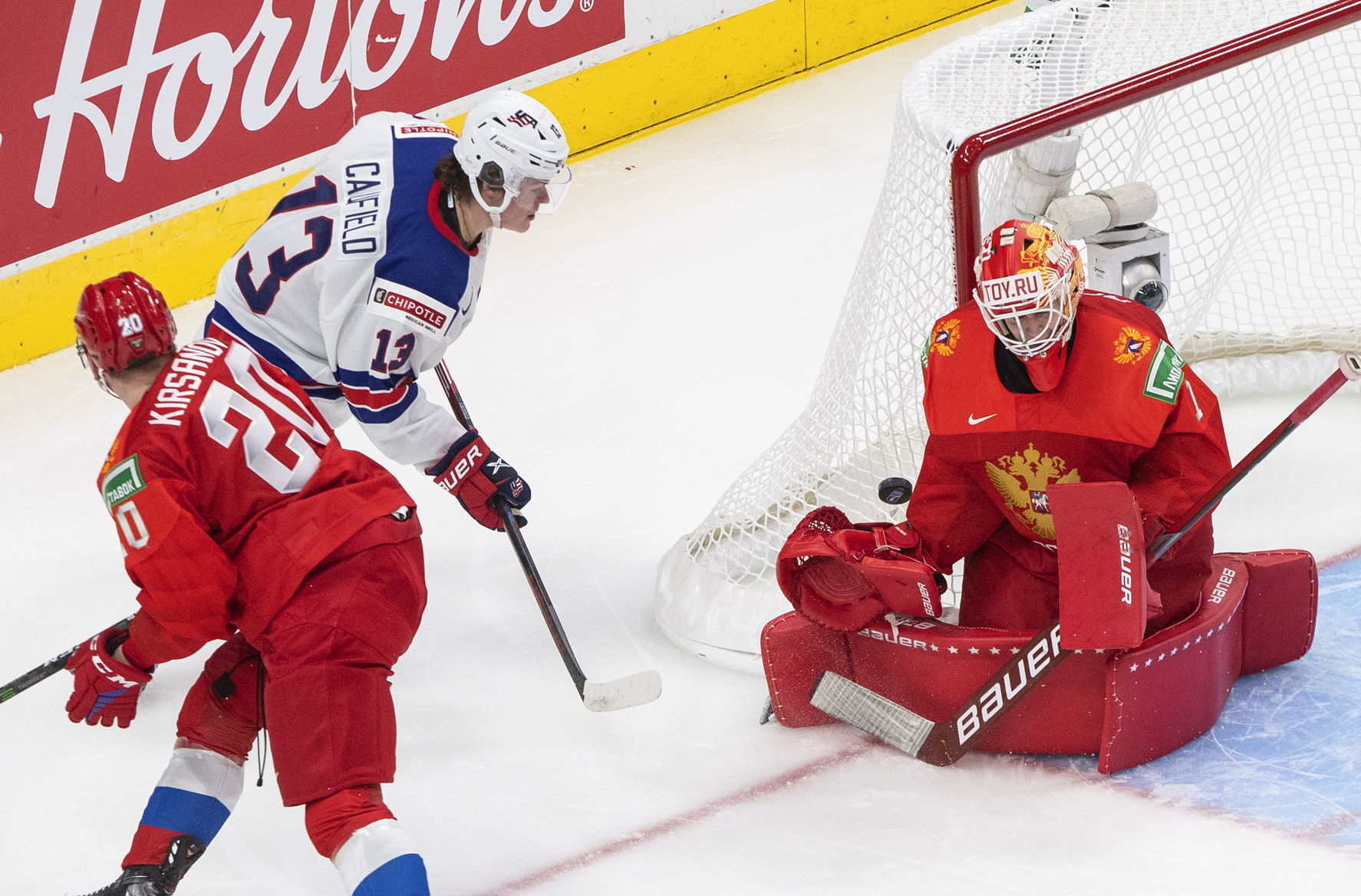 World Juniors US Russia Hockey